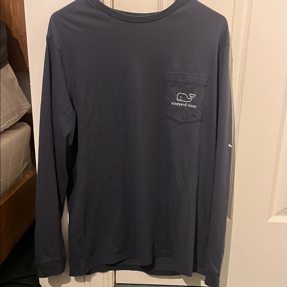 Vineyard Vines Blue Long Sleeve Tee